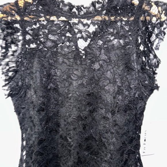 En Focus Studio Dress Size 6 Sheath Dress Black Party Cocktail Dress NWT NEW - Picture 3 of 5